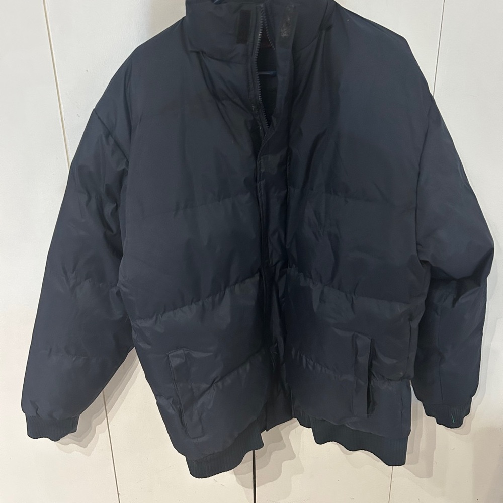 Navy Blue  Linea Uomo Puffer Jacket